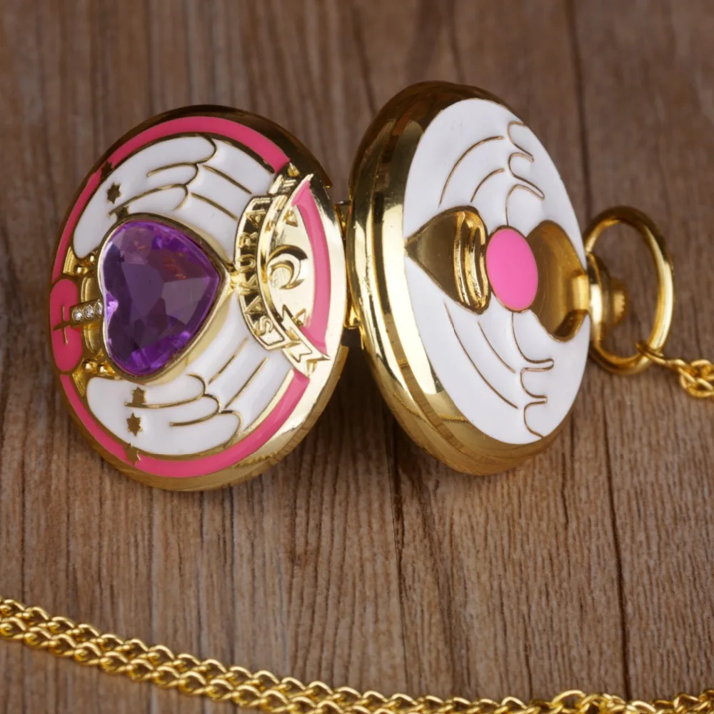 Fashion Design Movie Quartz Pocket Watch Fashion Men Women Kids Pendant Necklace Clock Gifts Fob Watch