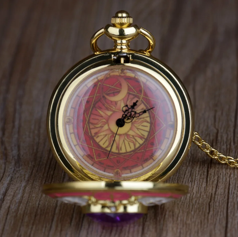 Fashion Design Movie Quartz Pocket Watch Fashion Men Women Kids Pendant Necklace Clock Gifts Fob Watch
