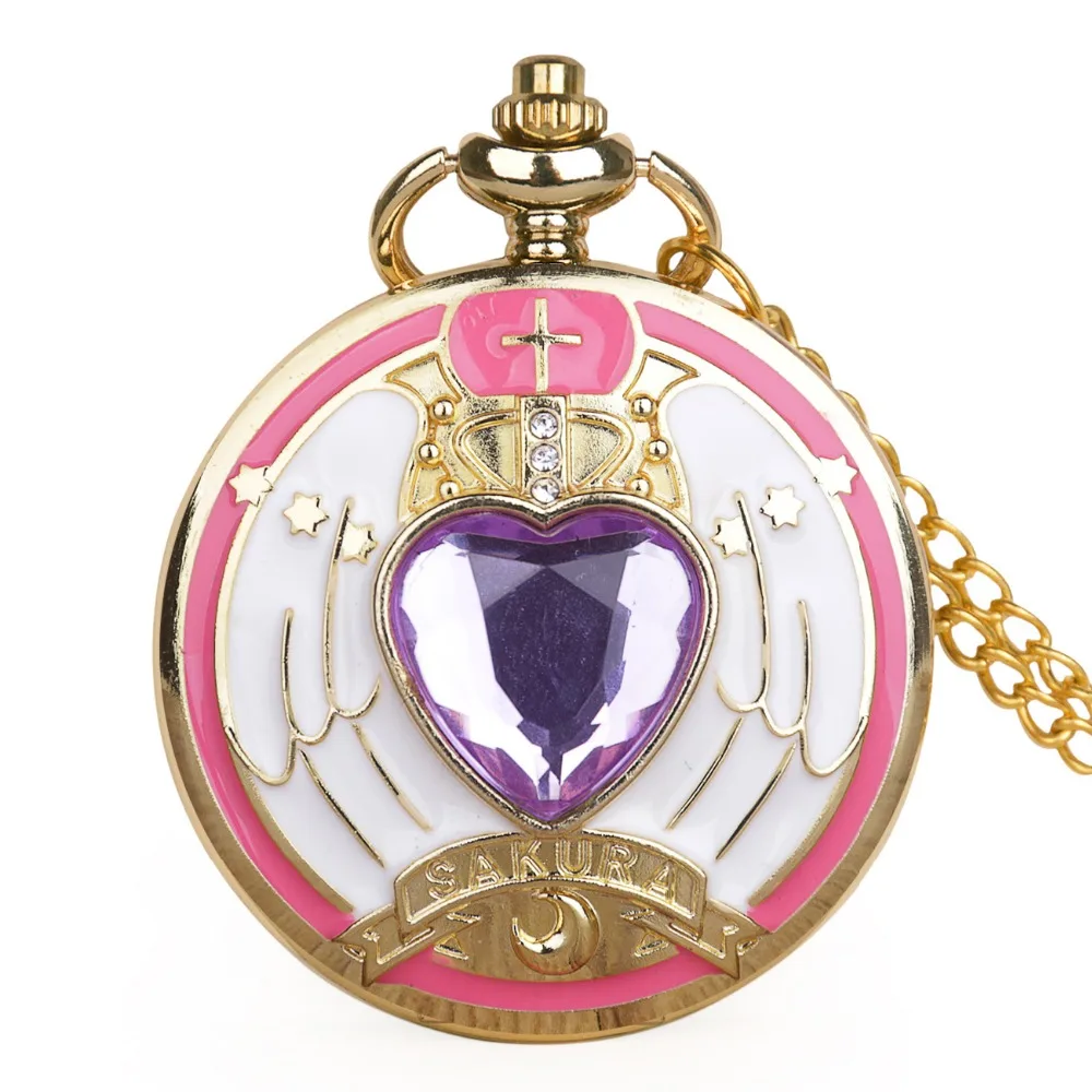 Fashion Design Movie Quartz Pocket Watch Fashion Men Women Kids Pendant Necklace Clock Gifts Fob Watch