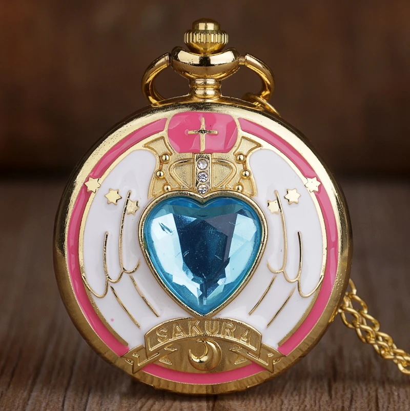 Fashion Design Movie Quartz Pocket Watch Fashion Men Women Kids Pendant Necklace Clock Gifts Fob Watch