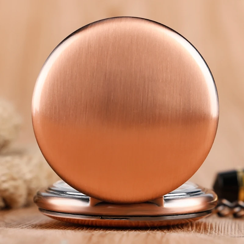 Retro Black Fashion Silver Smooth Steampunk Quartz Pocket Watch Stainless Steel Pendant 30CM Chain Gift Box for Men Women friend