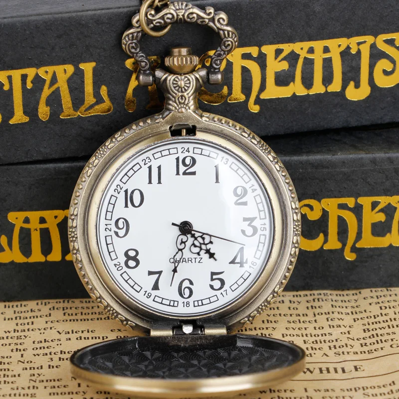 Men’s Vintage Bronze Sailing Ship Pendant Pocket Watch: Distinctive Nautical-Infused Timing Jewelry Watch Gifts