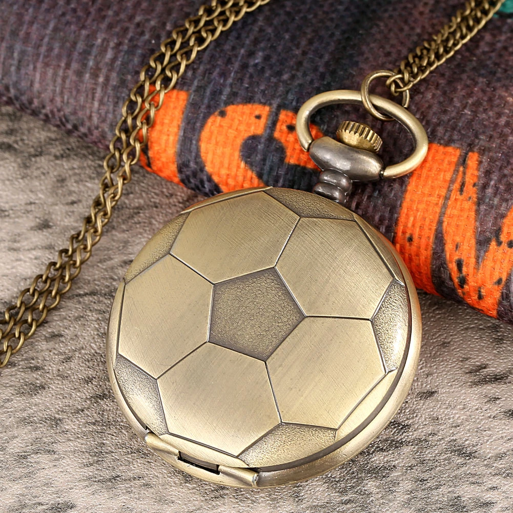 Blue Ball Series Pocket Watch Basketball Shape Wall Clock Fashion Gift Athletes