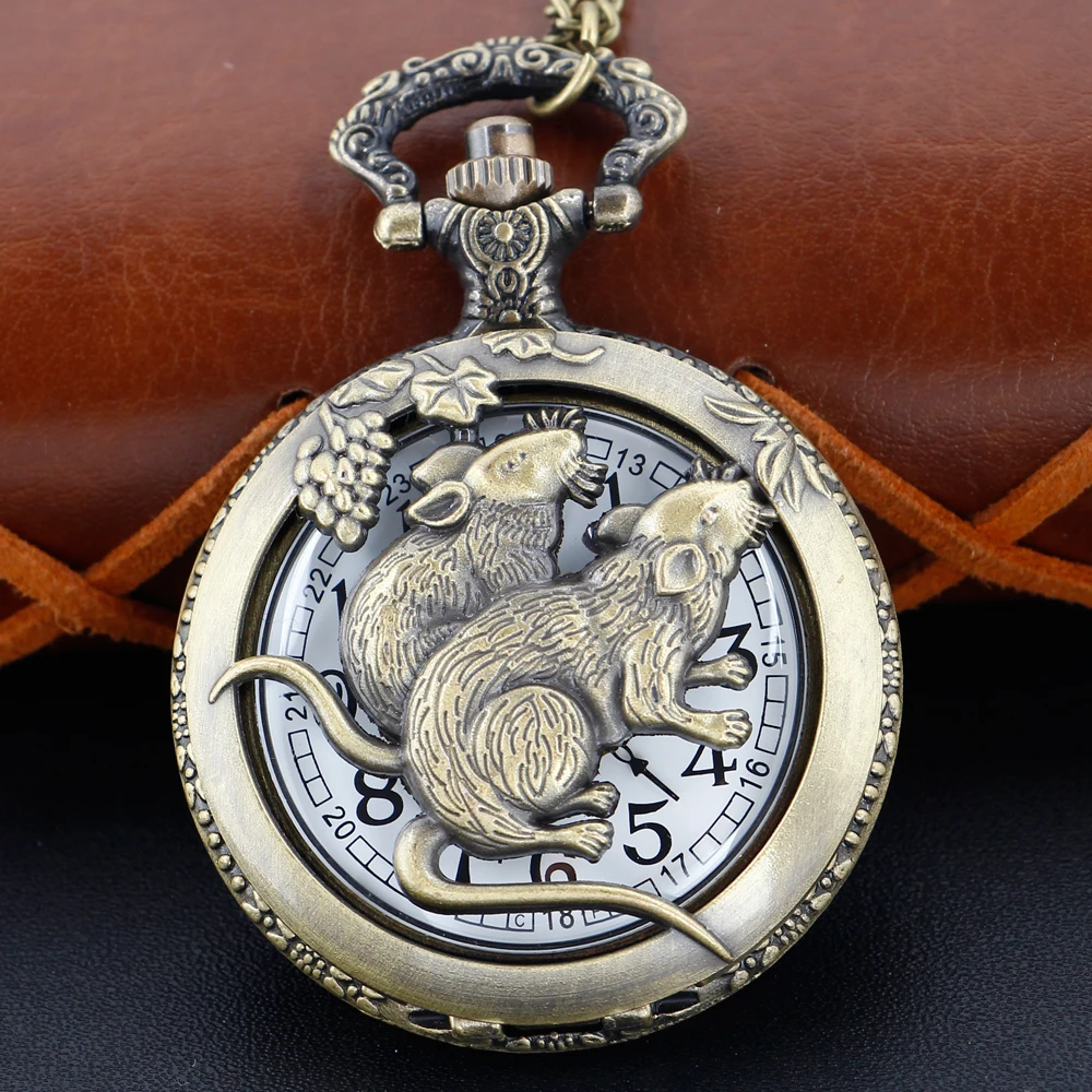 Antique Jurassic Tyrannosaurus Rex Exquisite Relief Quartz Pocket Watch with Dinosaur Theme Best Peripheral Gift Men's Clock