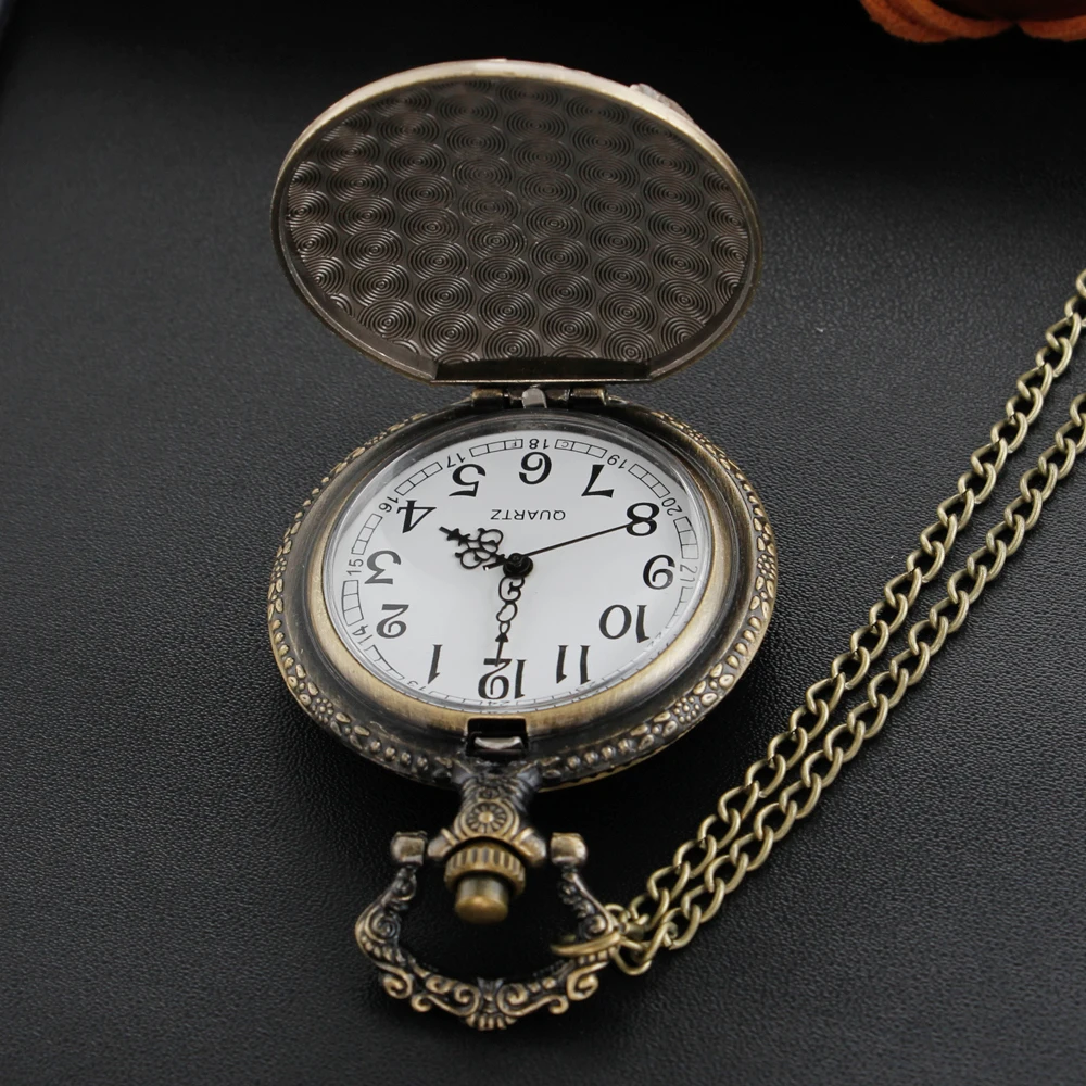 Antique Jurassic Tyrannosaurus Rex Exquisite Relief Quartz Pocket Watch with Dinosaur Theme Best Peripheral Gift Men's Clock