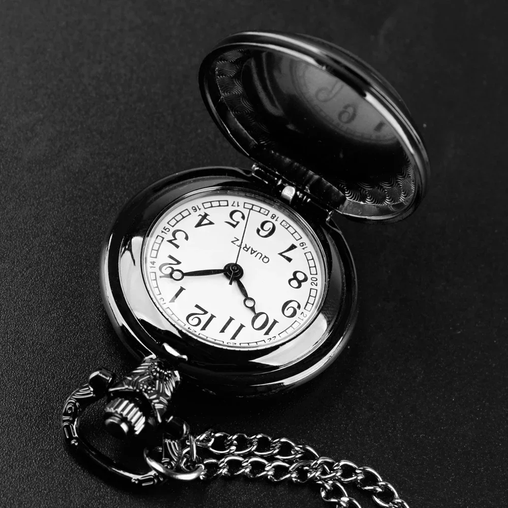 Fashion Love Spider Pink Web Dome Quartz Pocket Watch Arabic Numeral Dial Vintage Men Women Necklace Pendant Creative Clock Gift