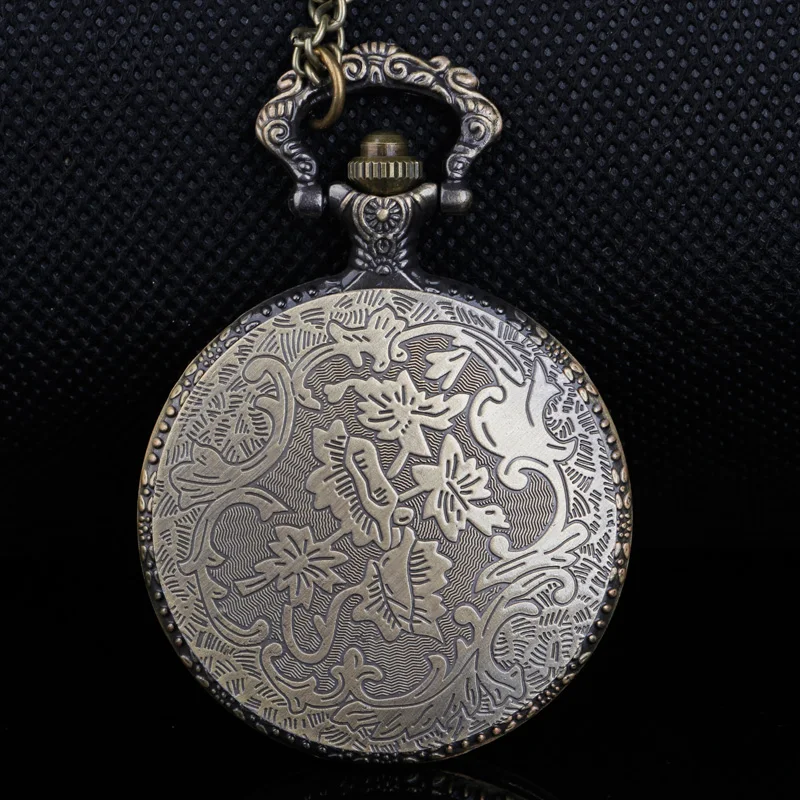 Best Festival Souvenir Gold and Silver Pocket Watch Soviet Emblem Sickle Emblem Communist Fob Chain Watch Men's and Women's Gift