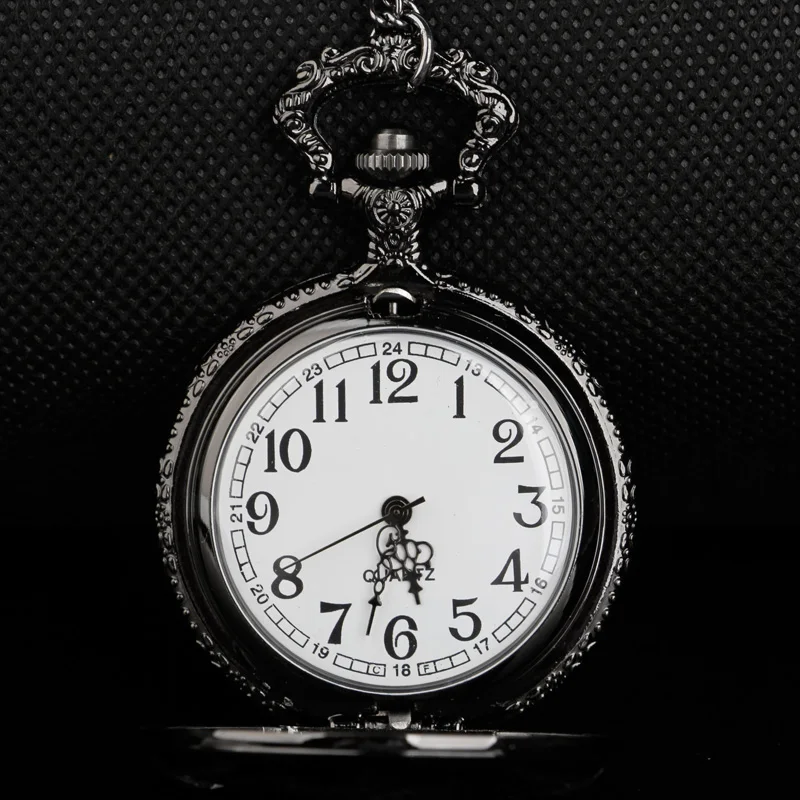 Best Festival Souvenir Gold and Silver Pocket Watch Soviet Emblem Sickle Emblem Communist Fob Chain Watch Men's and Women's Gift