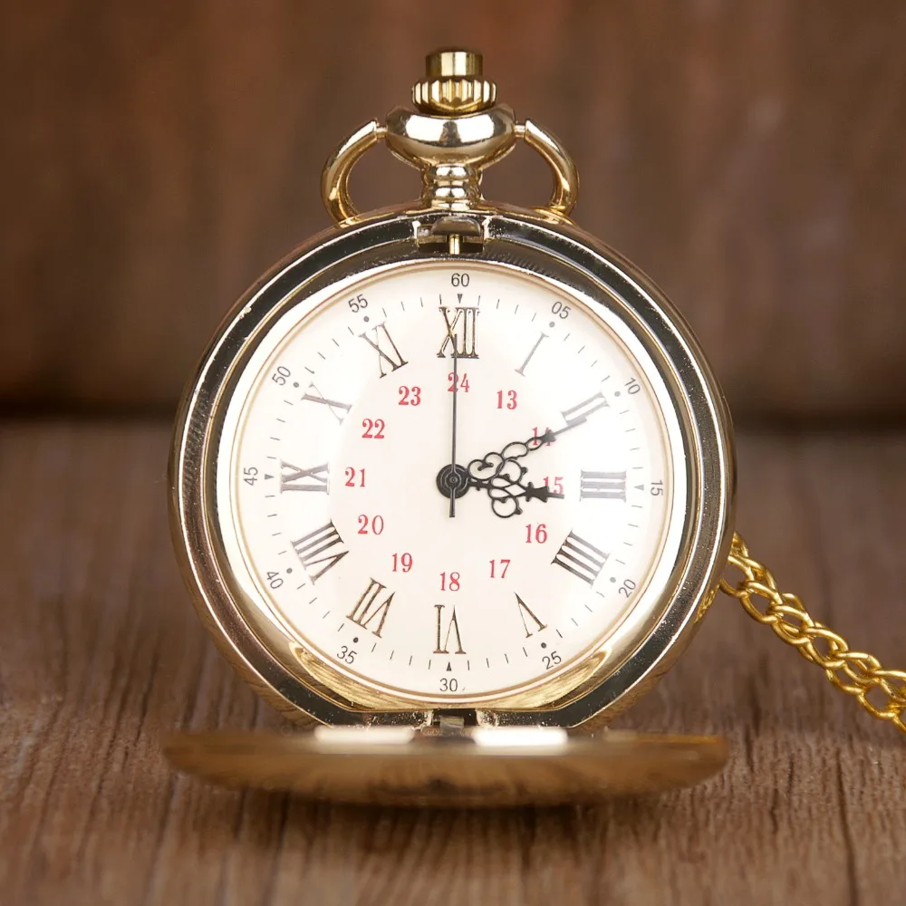 Best Gift "To My Husband"Creative Lettering Quartz Pocket Watches Vintage FOB Chain Pocket Watch Best Gifts for Lover Husband