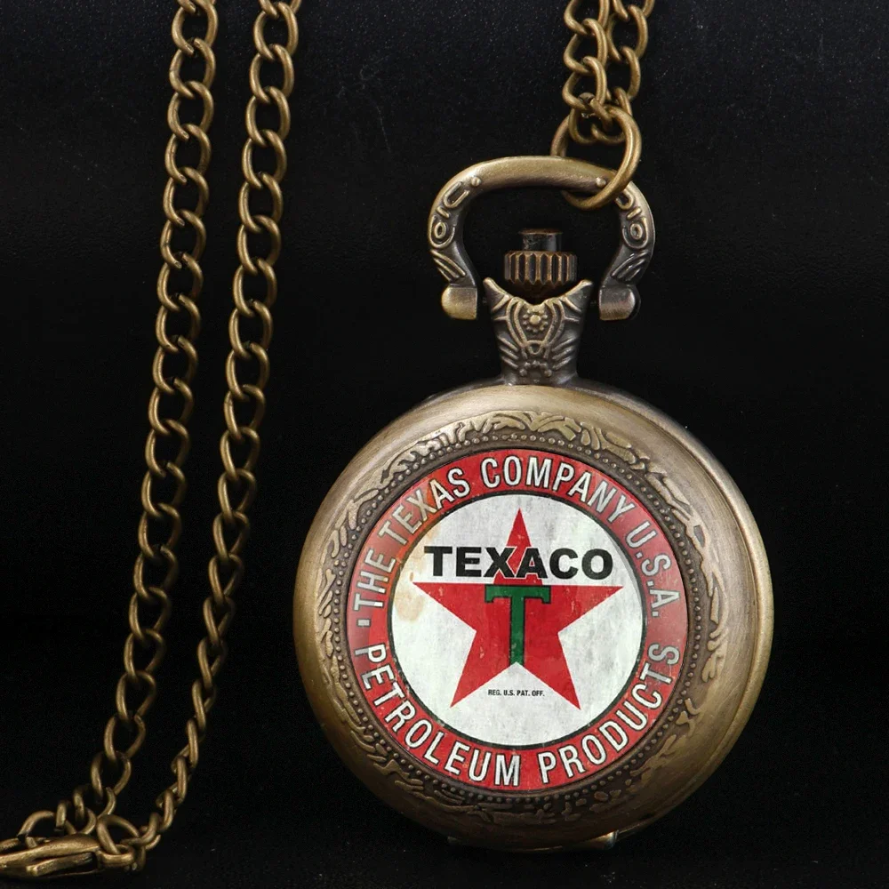 Vintage Five-pointed Star Men's Dome Quartz Pocket Watch Arabic Numeral Dial Men Women Necklace Pendant Creative Clock Gifts