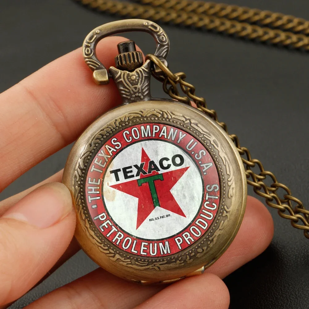 Vintage Five-pointed Star Men's Dome Quartz Pocket Watch Arabic Numeral Dial Men Women Necklace Pendant Creative Clock Gifts