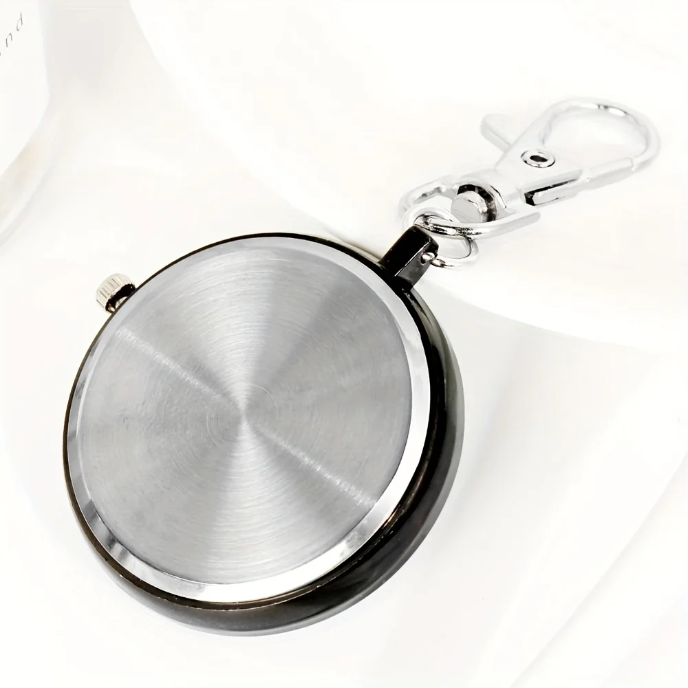 New Mini Quartz Pocket Watch with Keyring Fashion Nurse Pocket Watch Clock With Battery Student Doctor Medical Vintage Watch