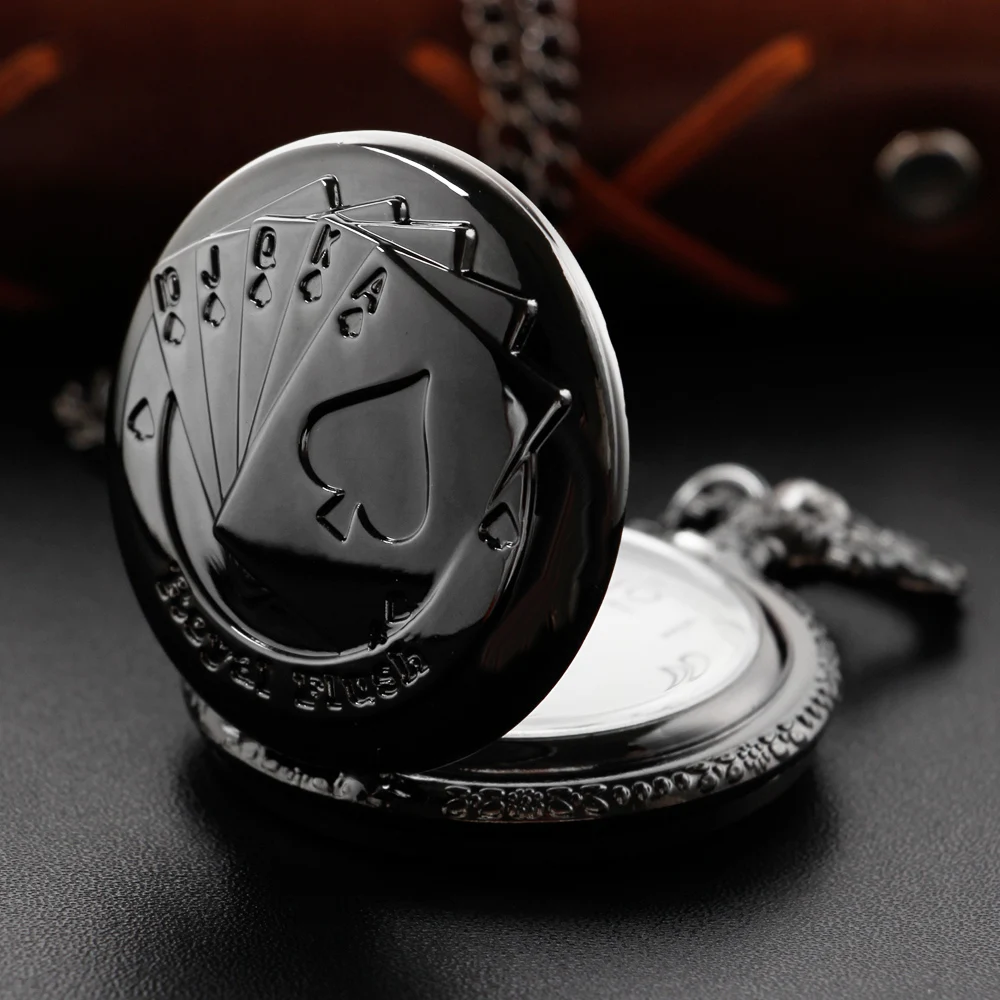 New Bronze in Wonderland Theme Quartz Pocket Watch Pendant Pocket Necklace Watches with FOB Chain Gifts Dropshipping