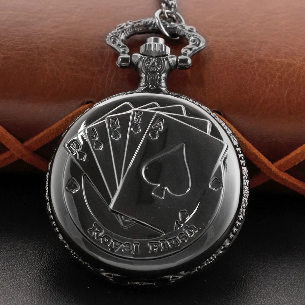 New Bronze in Wonderland Theme Quartz Pocket Watch Pendant Pocket Necklace Watches with FOB Chain Gifts Dropshipping