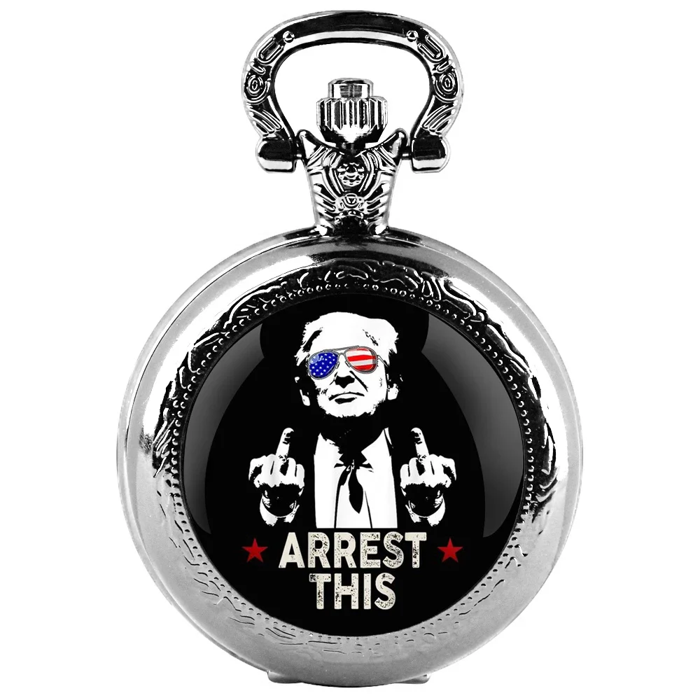 Creative Figure Victory Pendant Quartz Pocket Watch Souvenir Vintage Necklace Clock Personalized Gifts for Women Men Fan Relógio