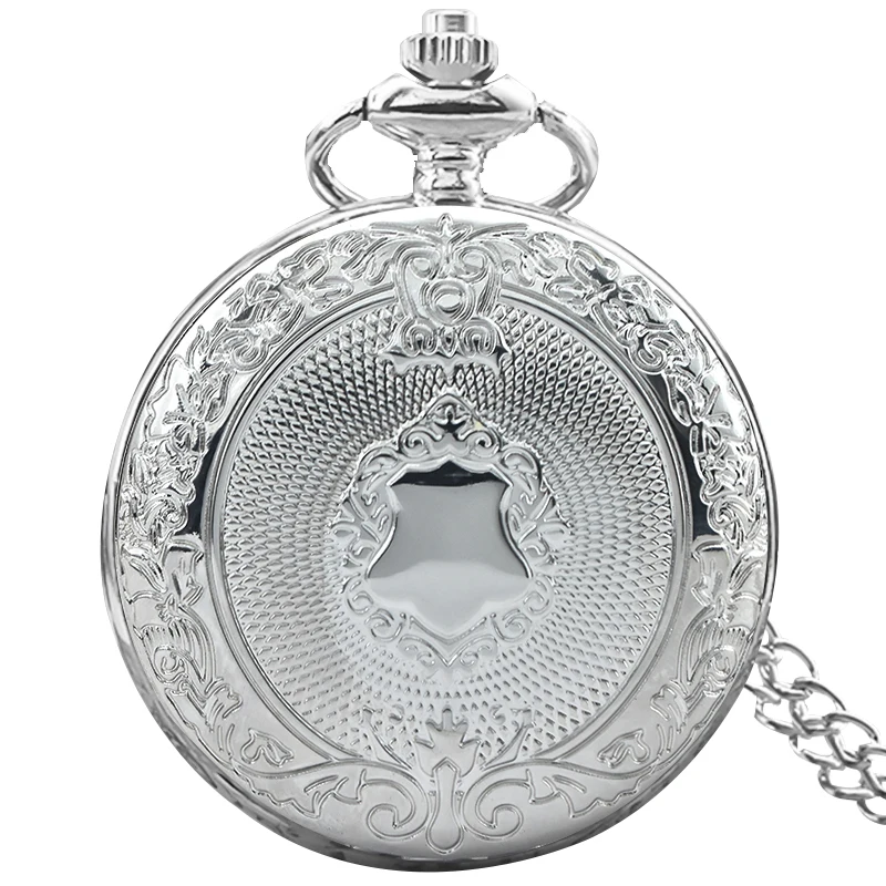 Retro Charm Neutral Fashion Roman Digital Quartz Pocket Watch Steampunk Men's and Women's Necklace Pendant Gift