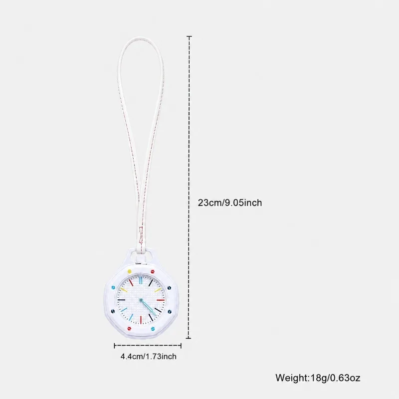 New Hot Pocket Watch Fashion Octagonal Neck Pendant Watch Multi Color Quartz Wristwatch Leather Lanyard Casual Style Gift