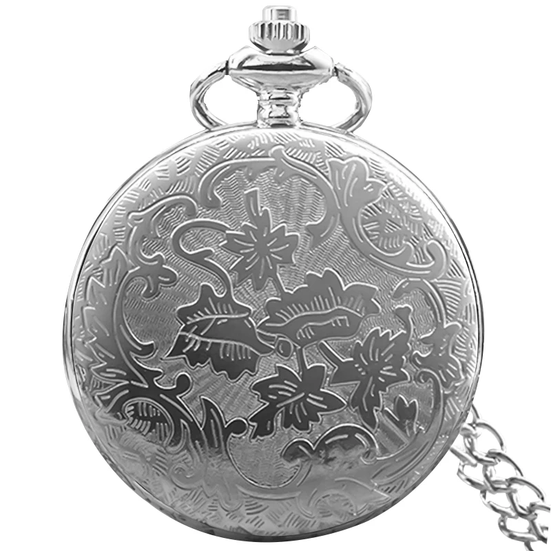 Retro Charm Neutral Fashion Hollow Gear Carving Quartz Steampunk Pocket Watch Men's and Women's Necklace Pendant Gift