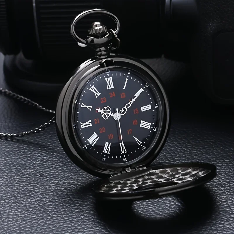 Steampunk Hollow Gear Quartz Pocket Watch Antique Bronze Pocket Watch with Pendant &Necklace Chain Men Collectible Birthday Gift