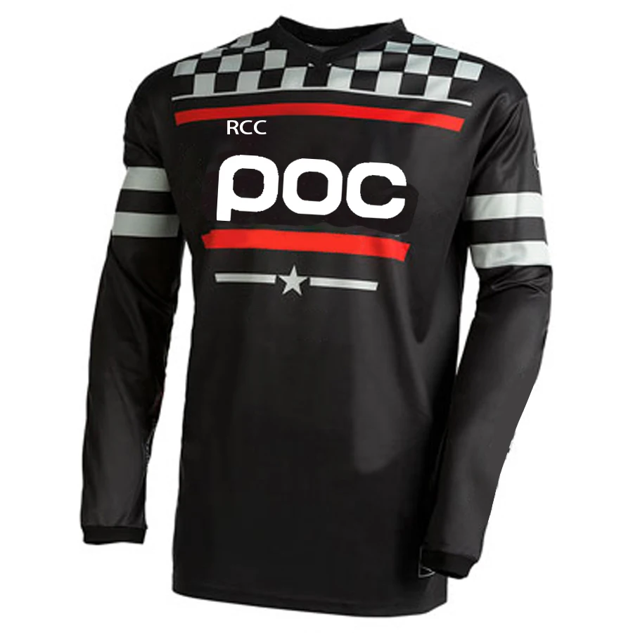 2026 POC Men Cycling Jersey MTB Downhill T-shirt Racing Sport Bicycle Shirt Ropa Ciclismo Team Bike Jersey Cycling