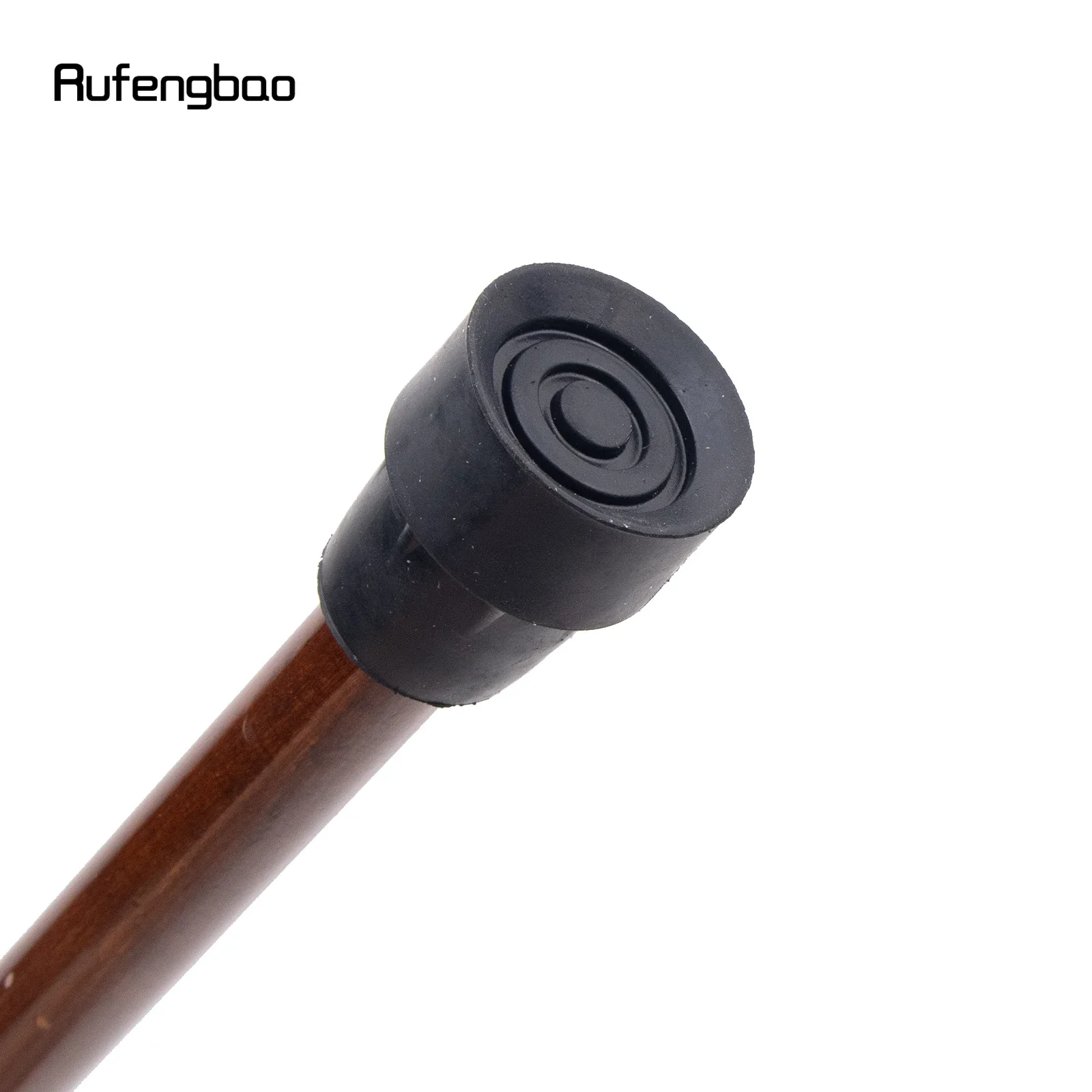 Brown Owl Eagle Wooden Fashion Stick Decorative Vampire Party Wood Cane Mace Wand Crosier 94cm Performance Stage Cane
