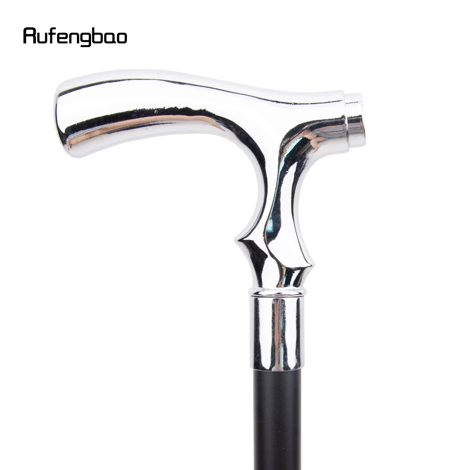 White T Shape Fashion Gentleman Decorative Stick - 36" Vintage-Inspired Cane for Cosplay, Steampunk, and Costume Parties