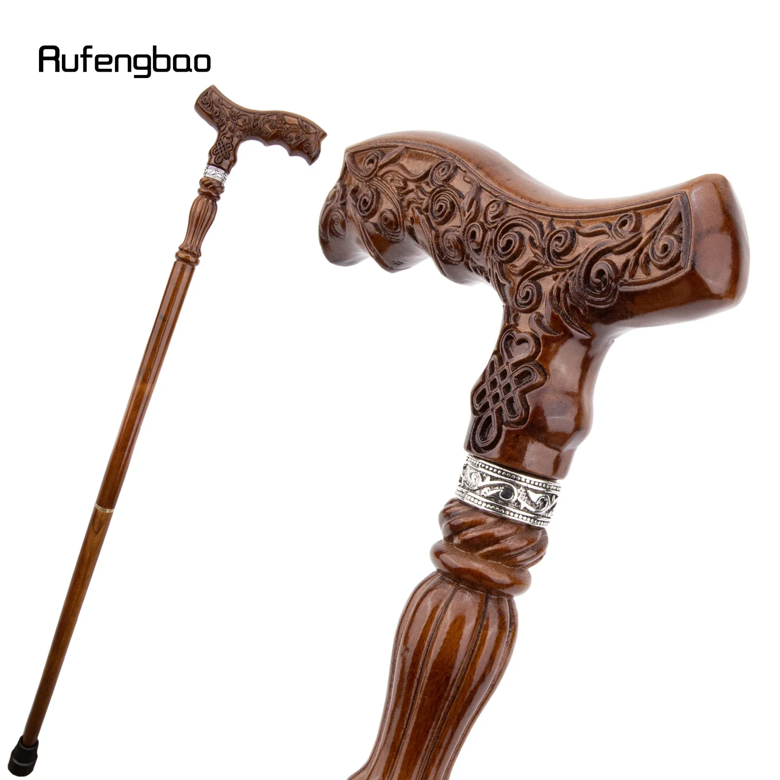 Tree Branch Brown Wooden Fashion Stick Decorative Vampire Cospaly Party Wood Walking Cane Steampunk & Everyday Use 93cm