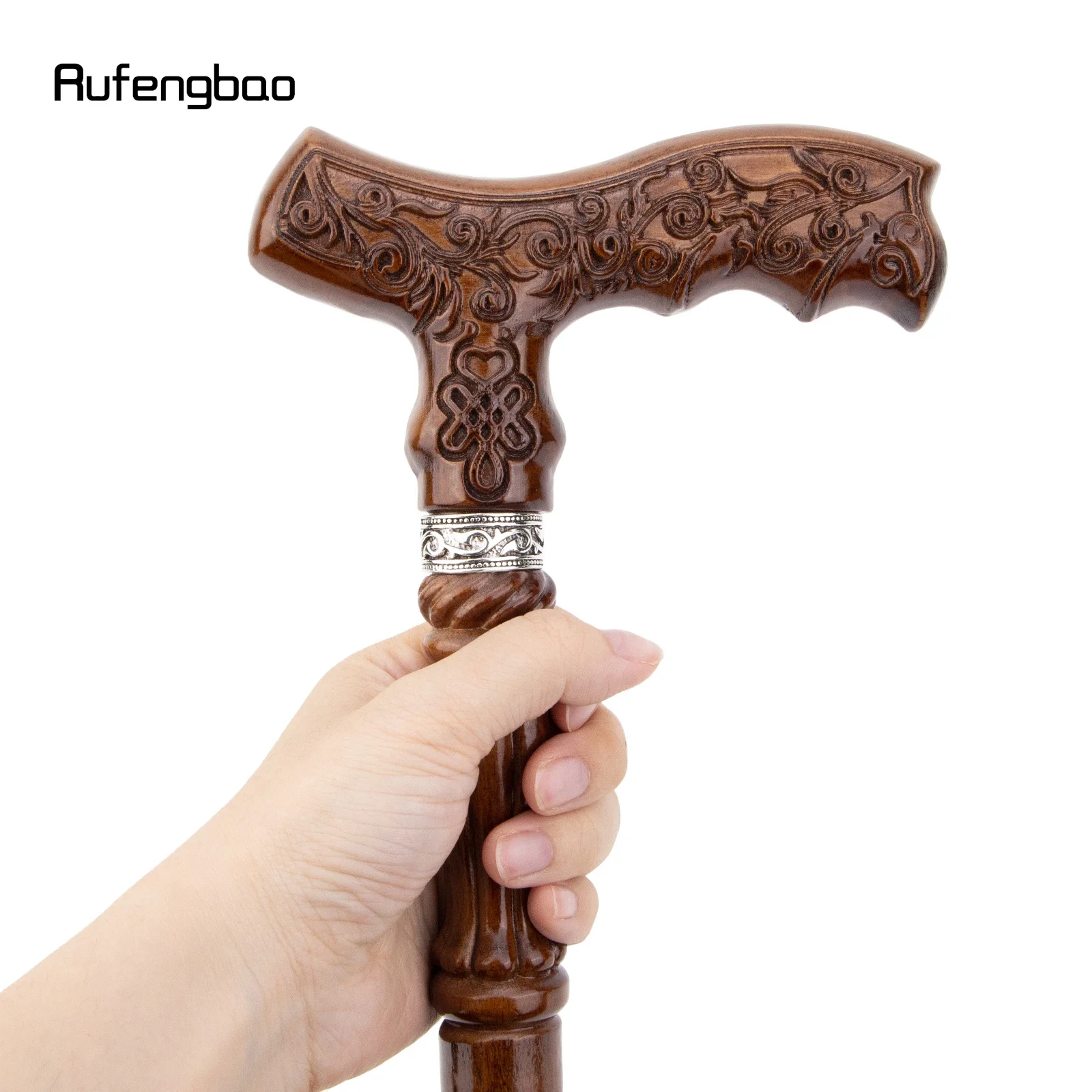 Tree Branch Brown Wooden Fashion Stick Decorative Vampire Cospaly Party Wood Walking Cane Steampunk & Everyday Use 93cm