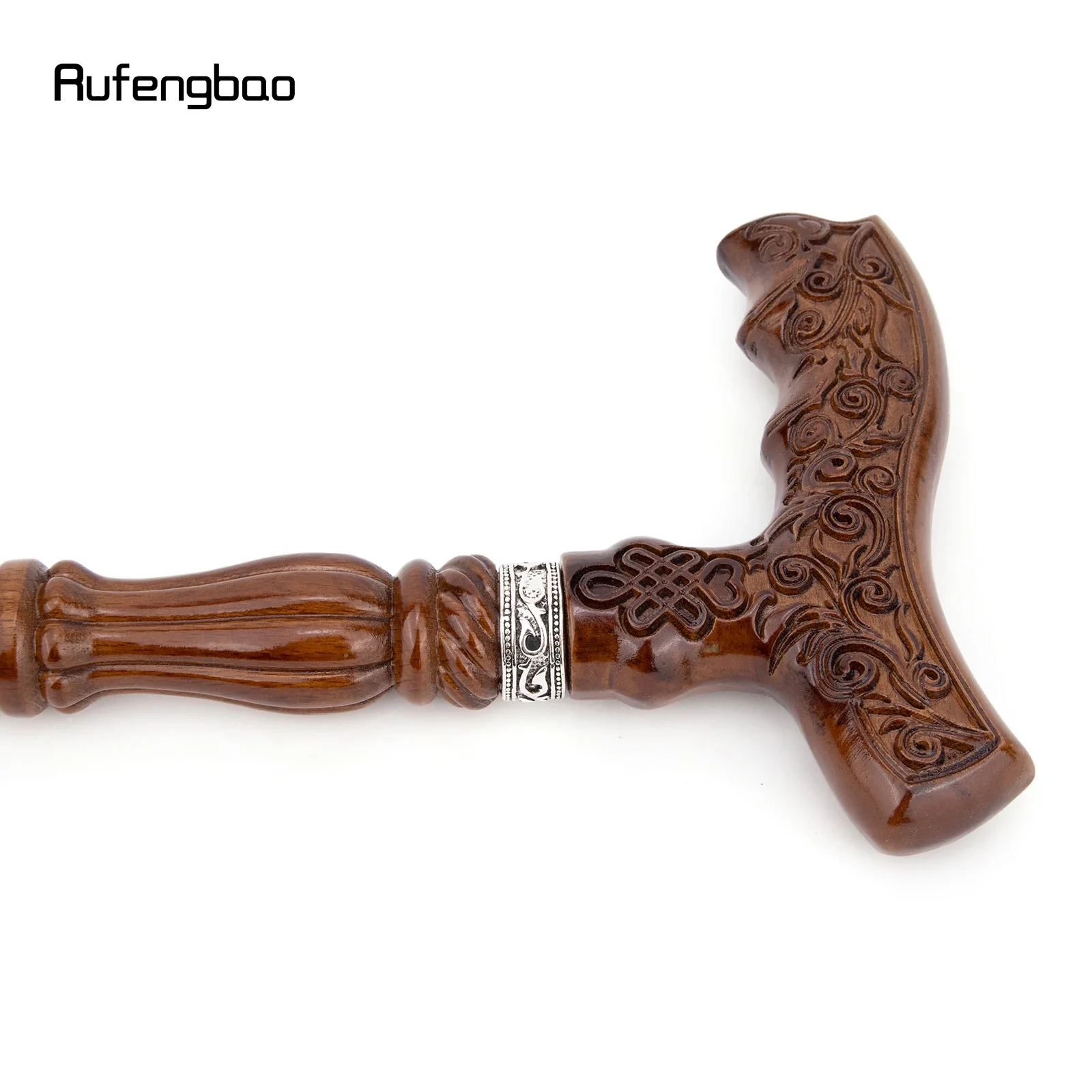 Tree Branch Brown Wooden Fashion Stick Decorative Vampire Cospaly Party Wood Walking Cane Steampunk & Everyday Use 93cm