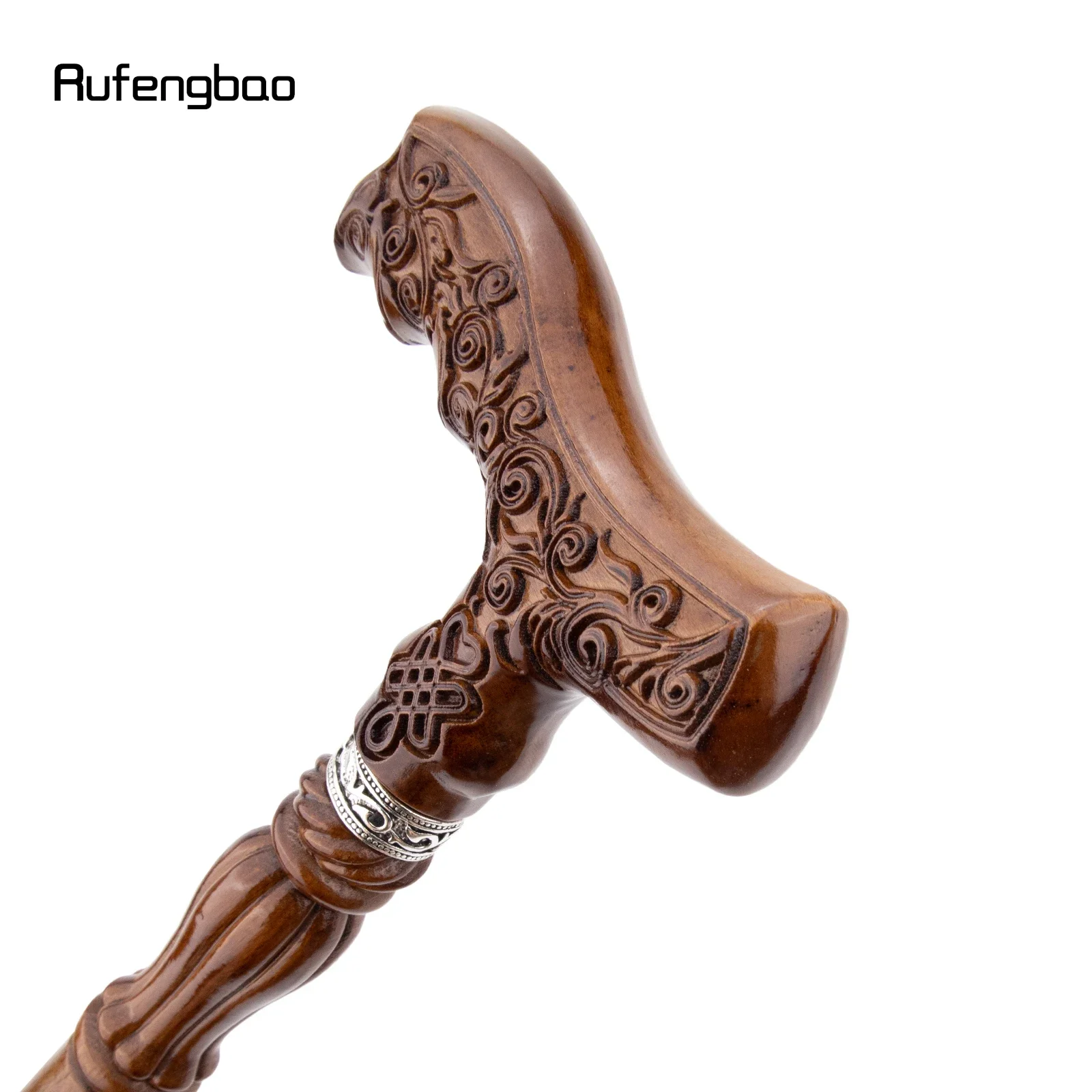 Tree Branch Brown Wooden Fashion Stick Decorative Vampire Cospaly Party Wood Walking Cane Steampunk & Everyday Use 93cm