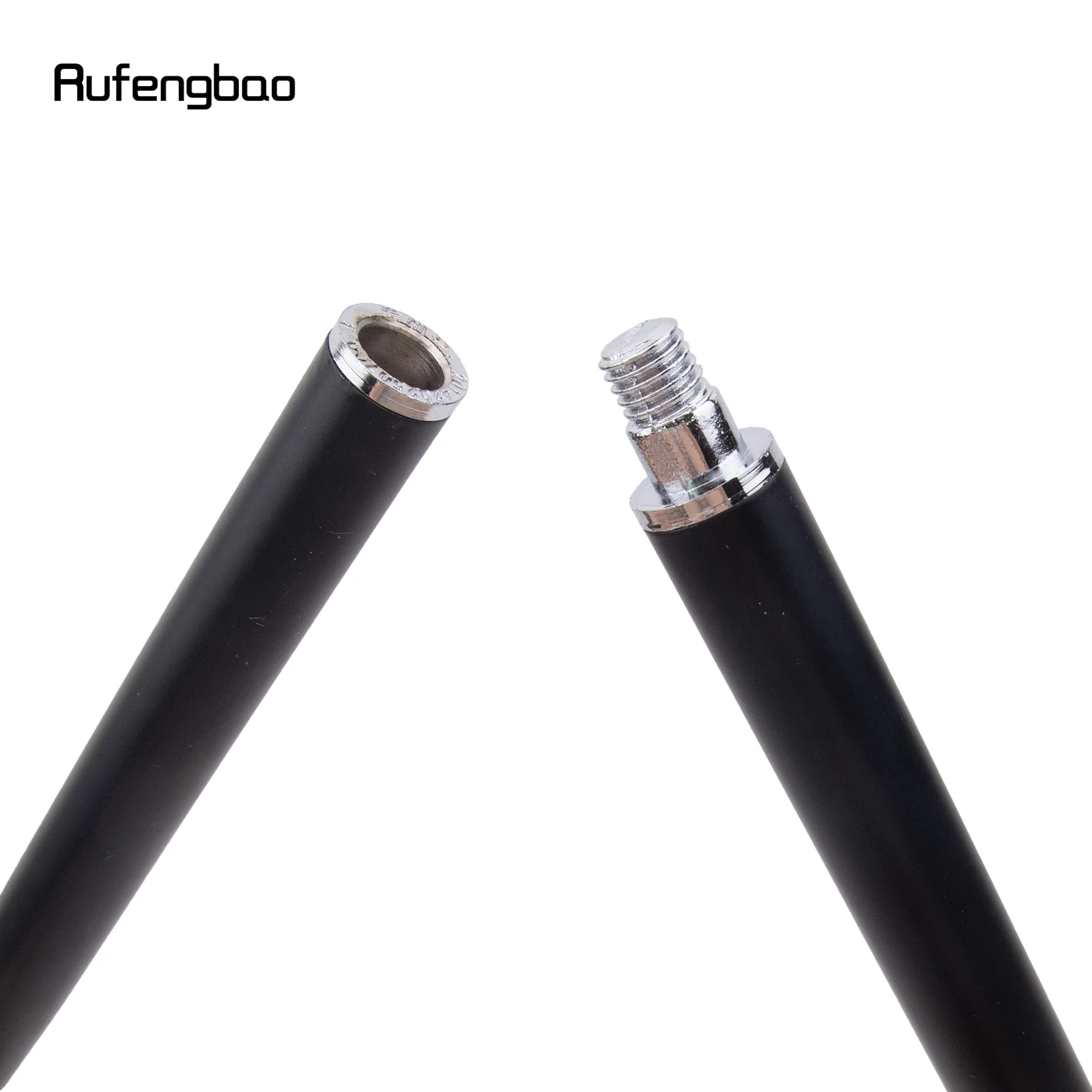 White Black Leather White Walking Cane Fashion Decorative Walking Stick Gentleman Elegant Cosplay Cane Crosier 94cm