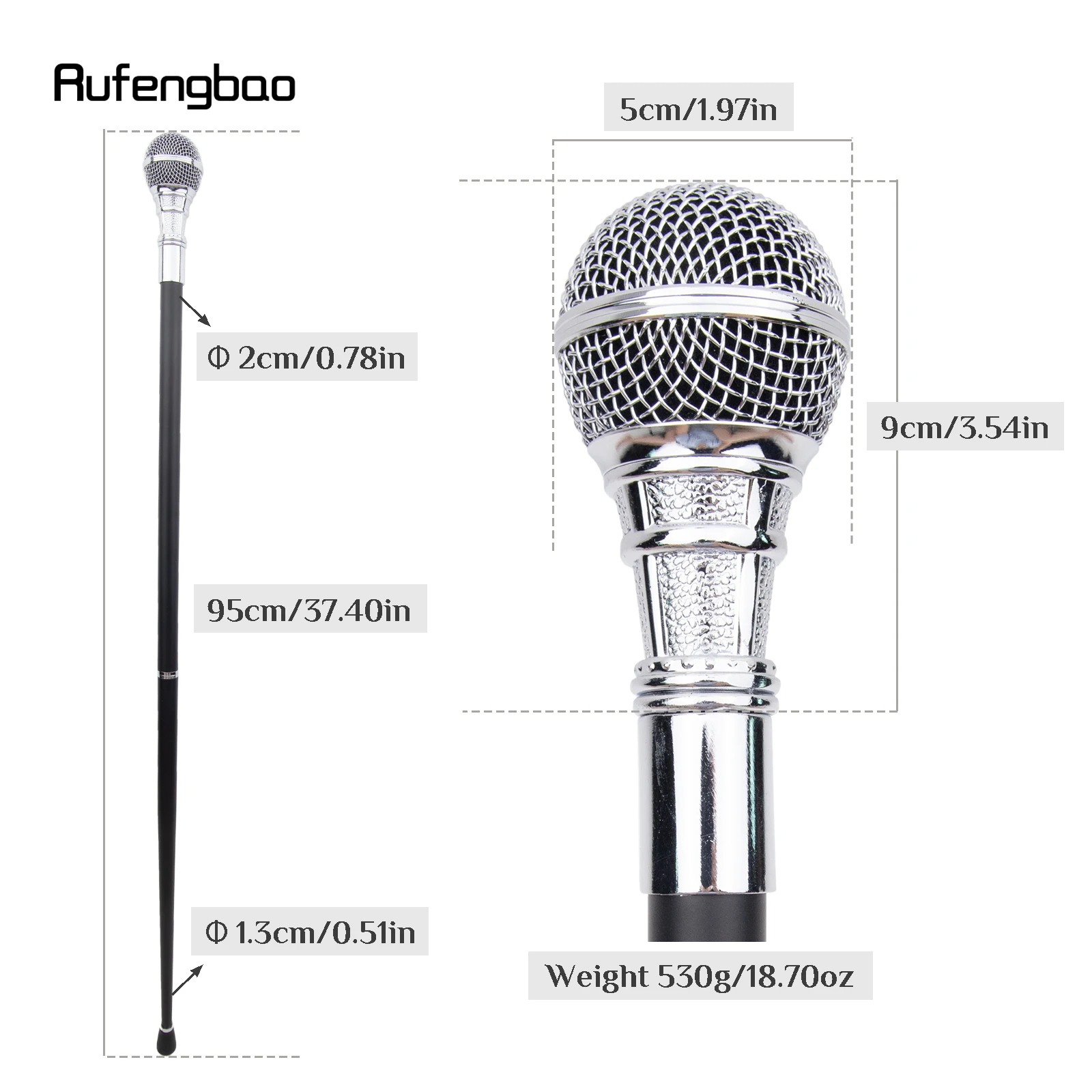 White Honeycomb Ball Shape Fashion Gentleman Stick Decorative Stick Cospaly Vintage Party Fashionable Walking Cane Crosier 95cm