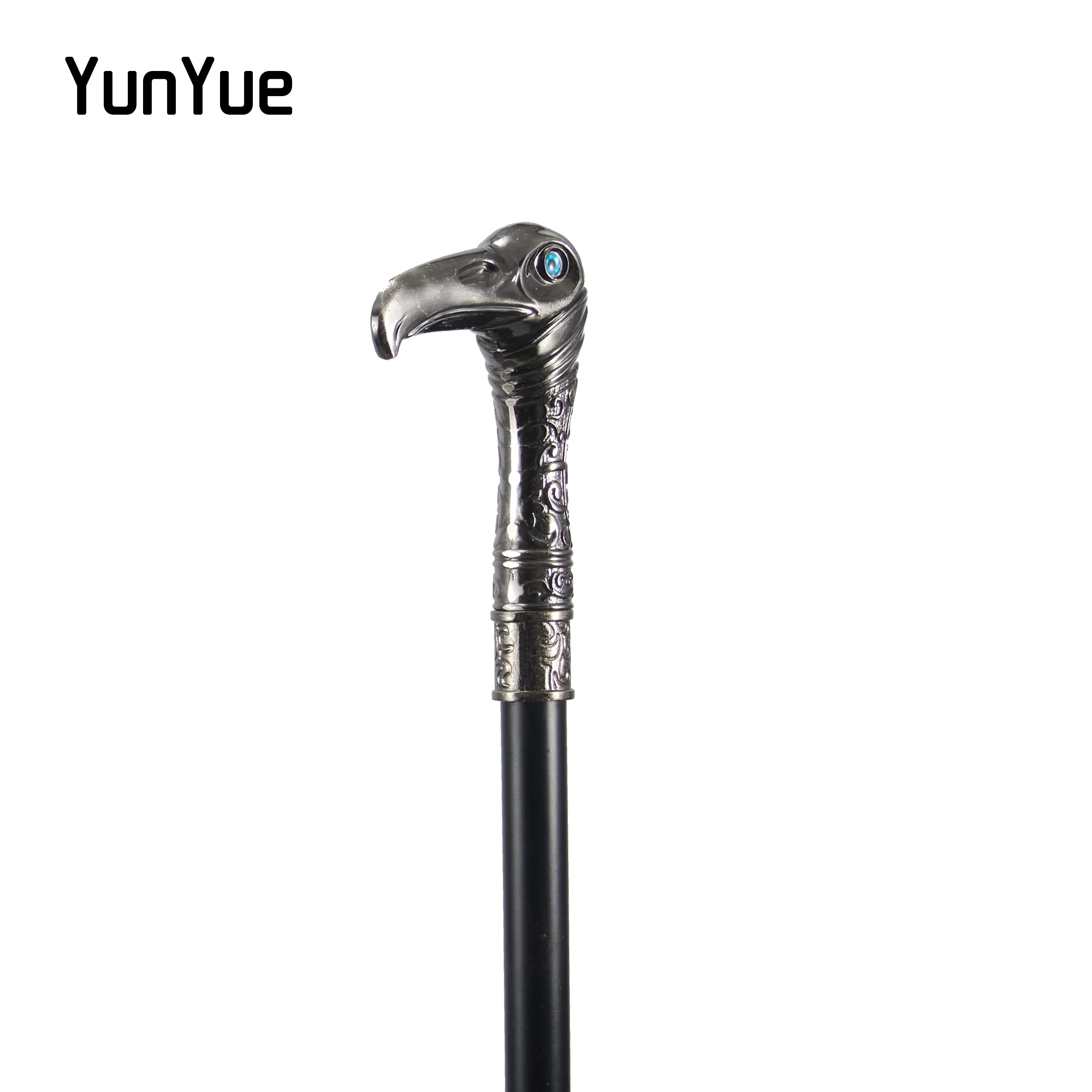 Alloy Eagle Head Walking Stick Decorative Walking Cane Elegant Fashion Cane Lords Syndicate Cosplay Men Vintage Walking Stick