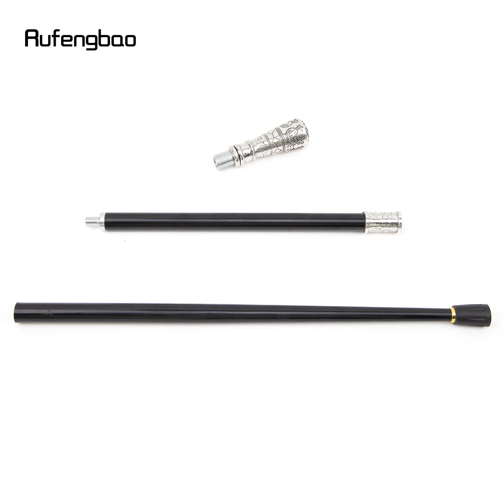 White Flower Walking Cane Fashion Decorative Walking Stick Gentleman Elegant Cosplay Cane Knob Crosier 90cm