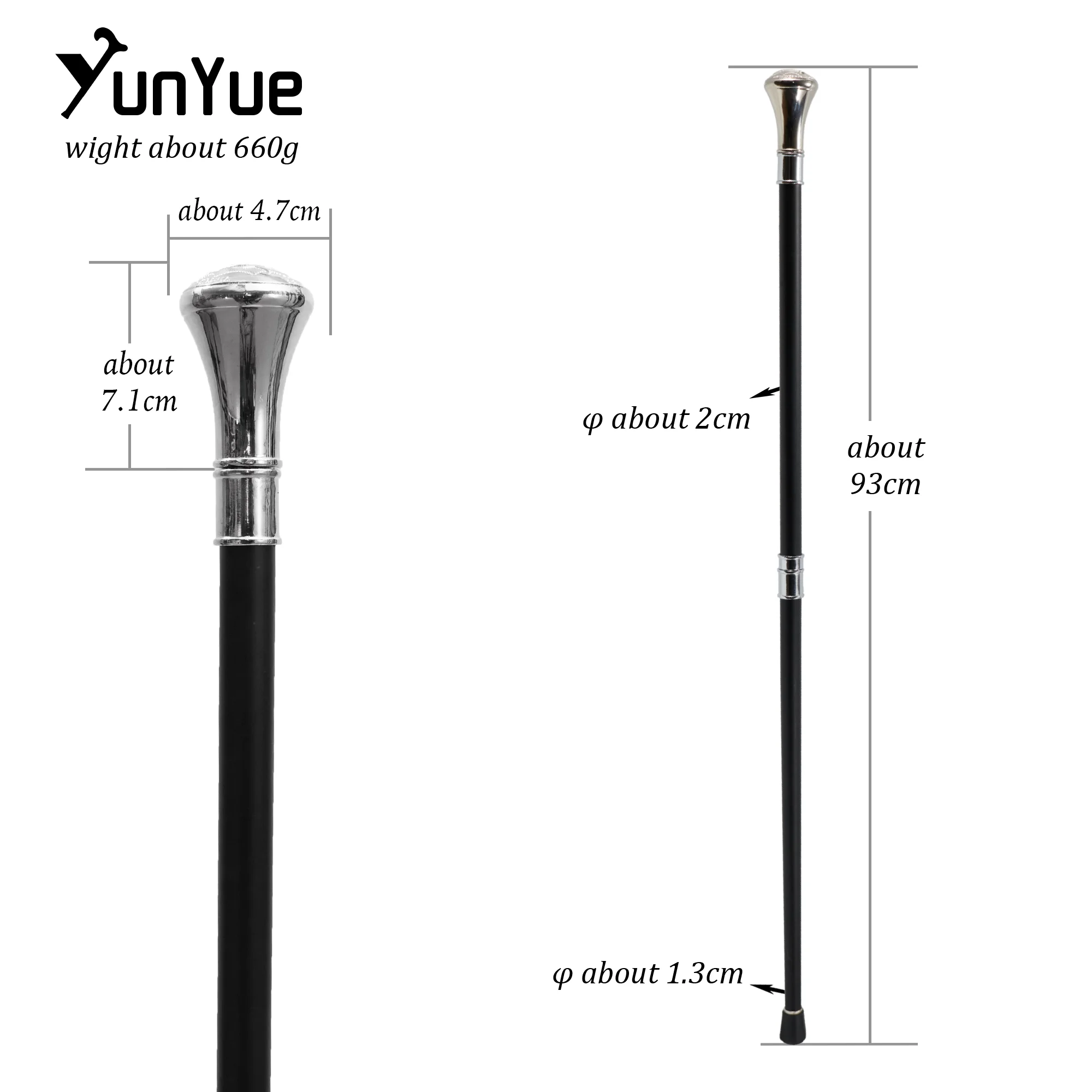 White Freemasons VG Totem Relief Walking Cane Fashion Walking Stick Gentleman Detachabl Elegant Vintage Walking Cane Crosier 93