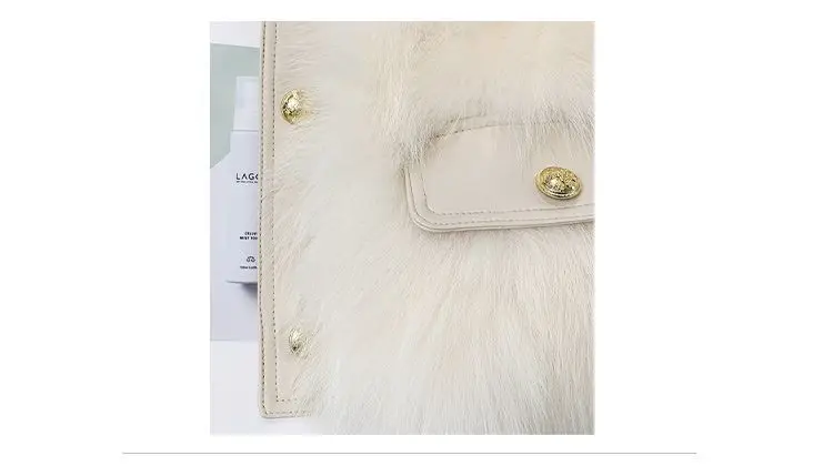 Women's Small fragrant style Fur Coat 2026 Autumn/Winter New Imitation Fox Fur Coats Fashion Korean Edition Thick Short Outwear