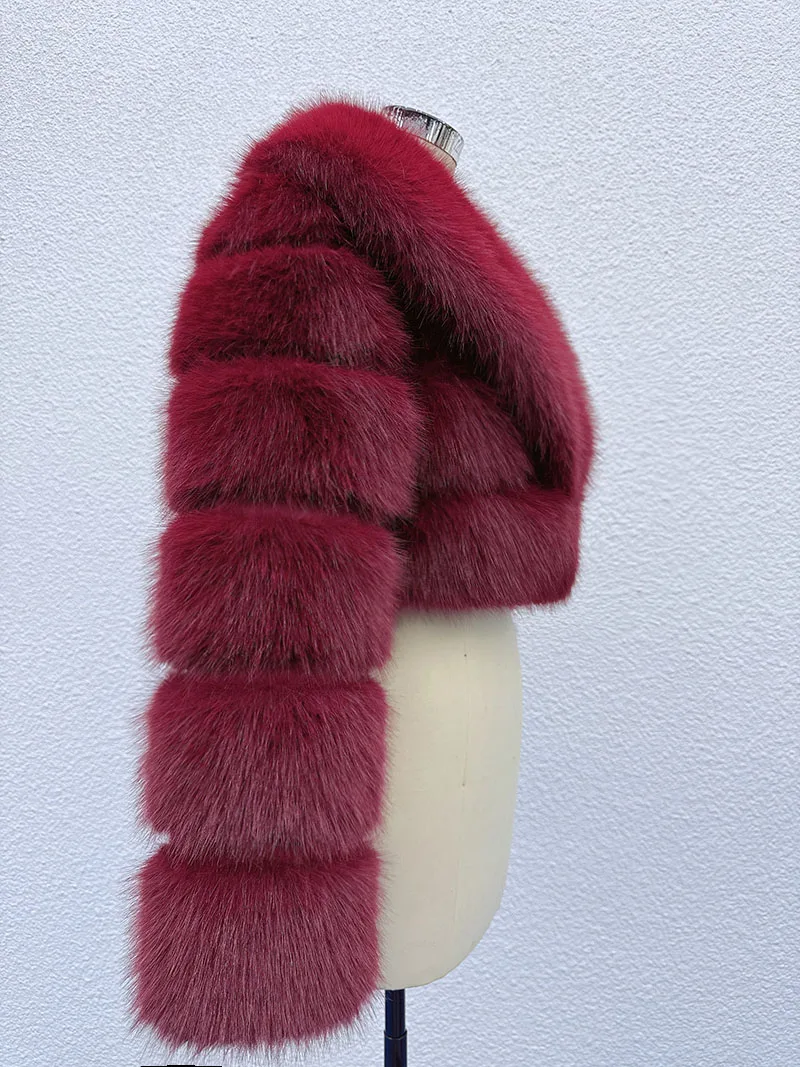ZADORIN Trend Fur Top New Cropped Faux Fur Coat Woman Clothing Furry Faux Fur Jacket Winter Coats for Woman Outerwears Top Mujer