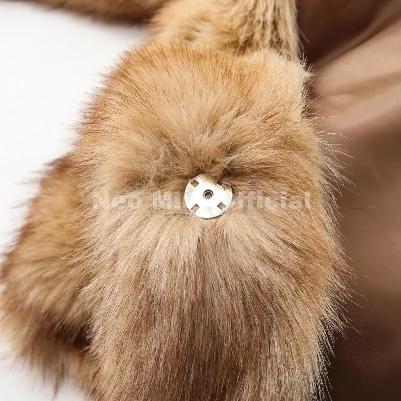 Neo Mint Luxury Brand Fashion Women Yellow Striped Faux Fur Jacket Coat Chic Girls 2025 Winter Oversized Warm Outerwear Overcoat