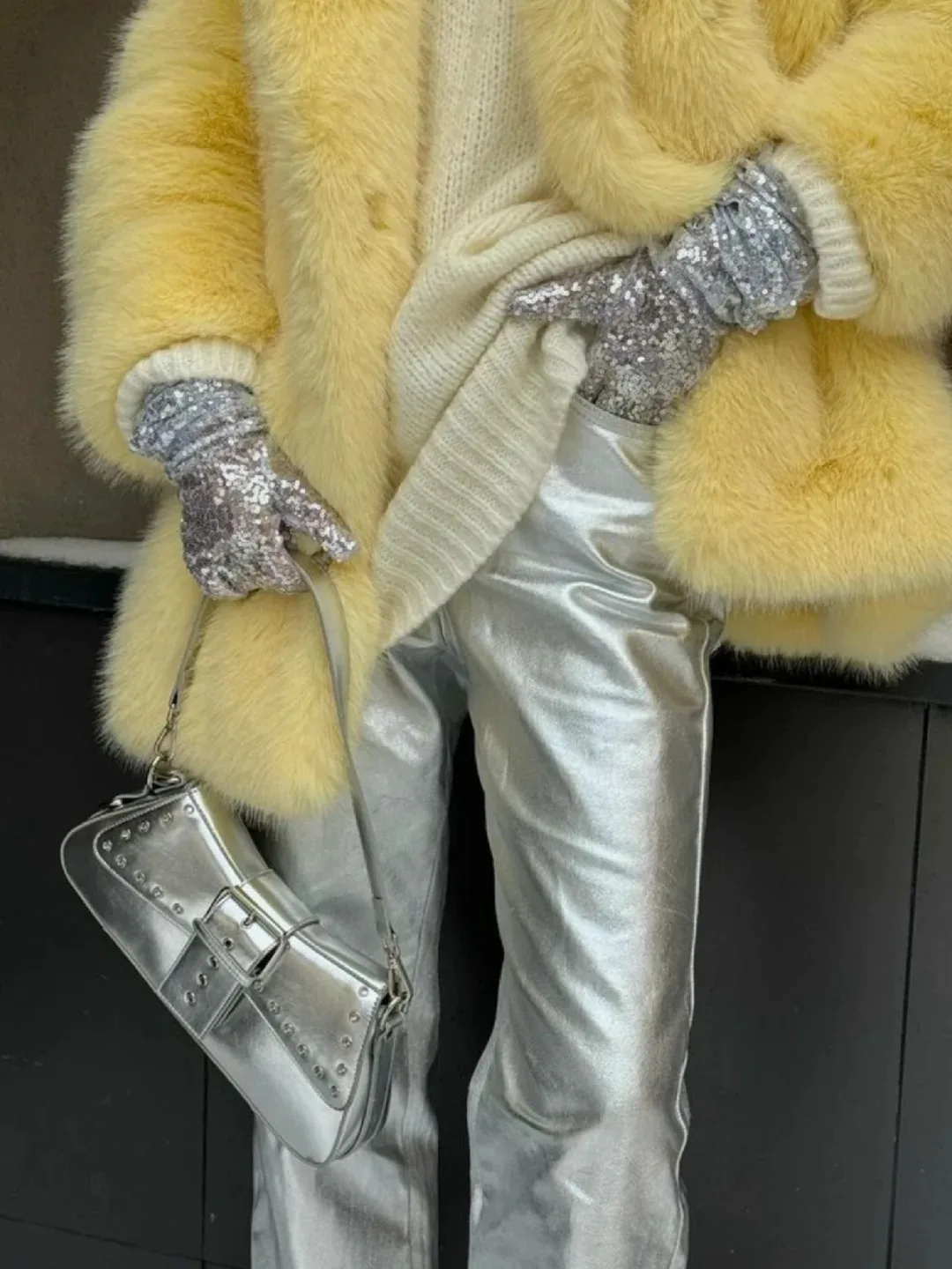 Autumn Winter Thick Warm Faux Fur Coat Medium Length Fox Fur Coat Casual High Quality Fluffy Jacket Abrigos De Peluche De Mujer