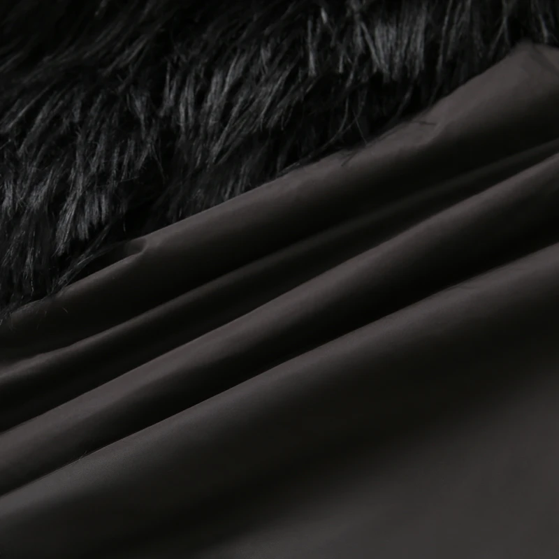 Neo Mint 2024 Winter Furry Faux Fur Coat Long Women Luxury Brand Tassels Fluffy Fur Jacket Female Streetwear Super Warm Overcoat