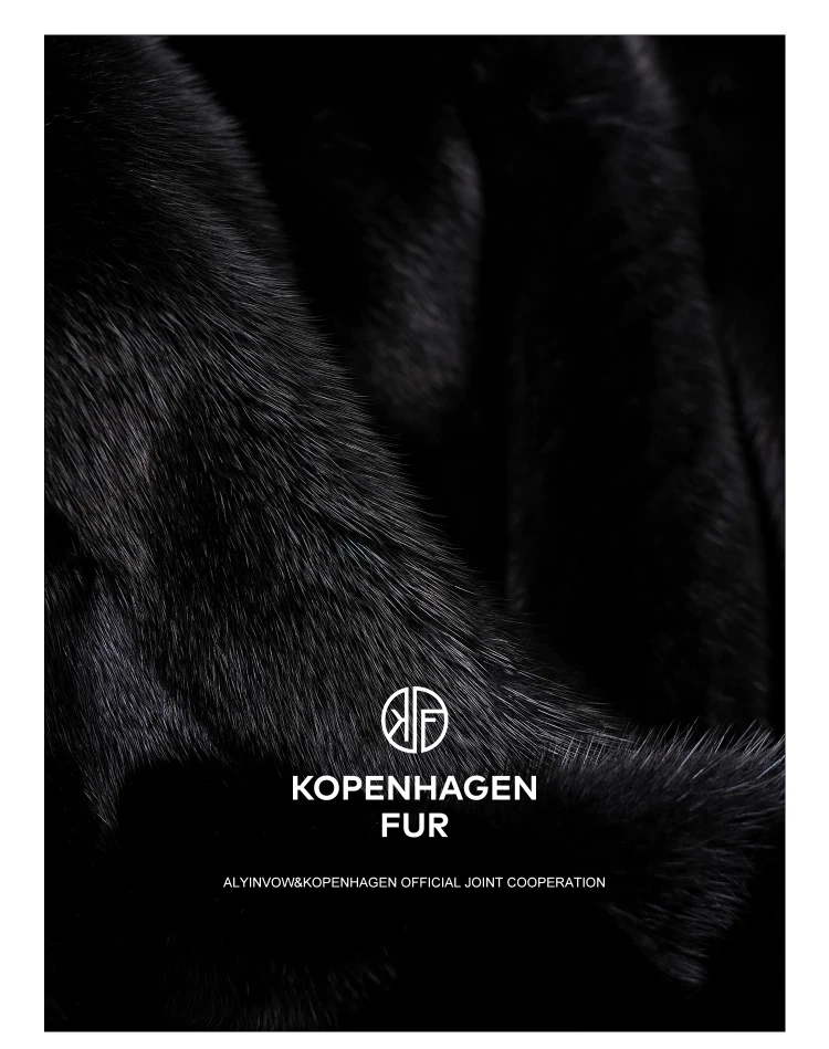 Lautaro Winter Brown Thick Warm Soft Faux Mink Fur Coat Women Long Sleeve Stand Collar Elegant Luxury Chic Fluffy Jacket 2023