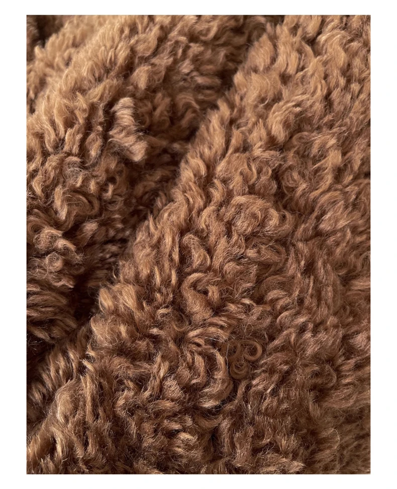 Lautaro Winter Long Loose Casual Soft Thick Warm Fluffy Black Faux Fur Coat Women Stand Collar Hairy Furry Fuzzy Overcoat 2023