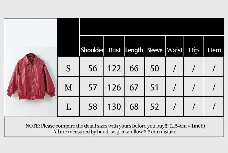 Fashion Lapel Wine Red Leather PU Jacket Autumn Winter Women's Jackets Vintage Long Sleeve Crop Coats Belt High Street New Coat