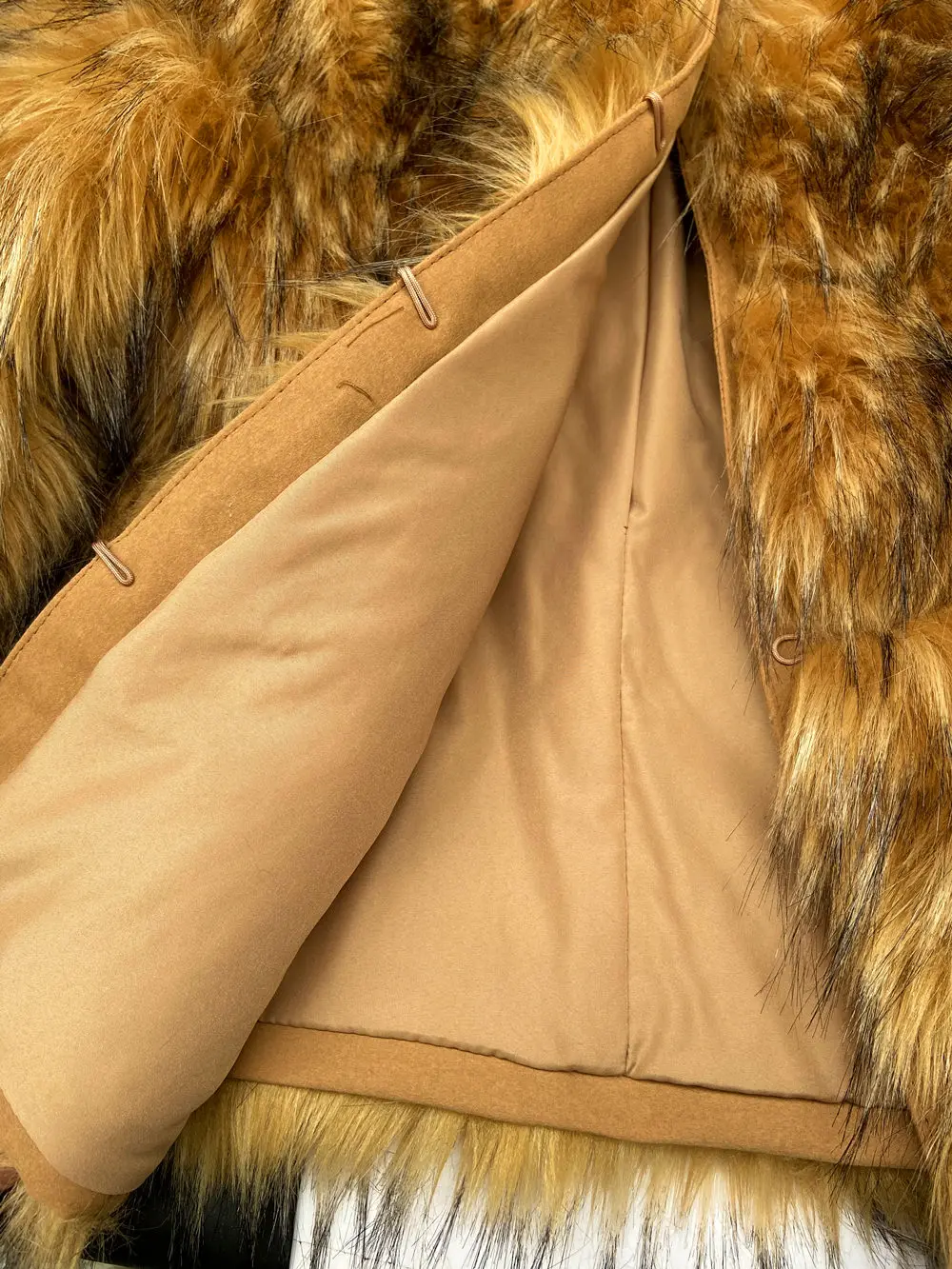 HOOOFUR Faux Fur Coat Women's Jacket Winter Fashion Warm Thick Fox Raccoon Leather Brown Plus Size Especially Fake Fur Cold