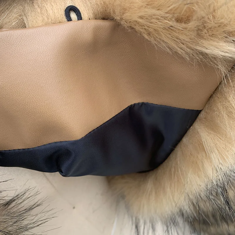ZADORIN High Quality Cropped Faux Raccoon Fur Coat Woman Winter Fashion O Neck Long Sleeve Fluffy Short Faux Fur Jacket Crop Top