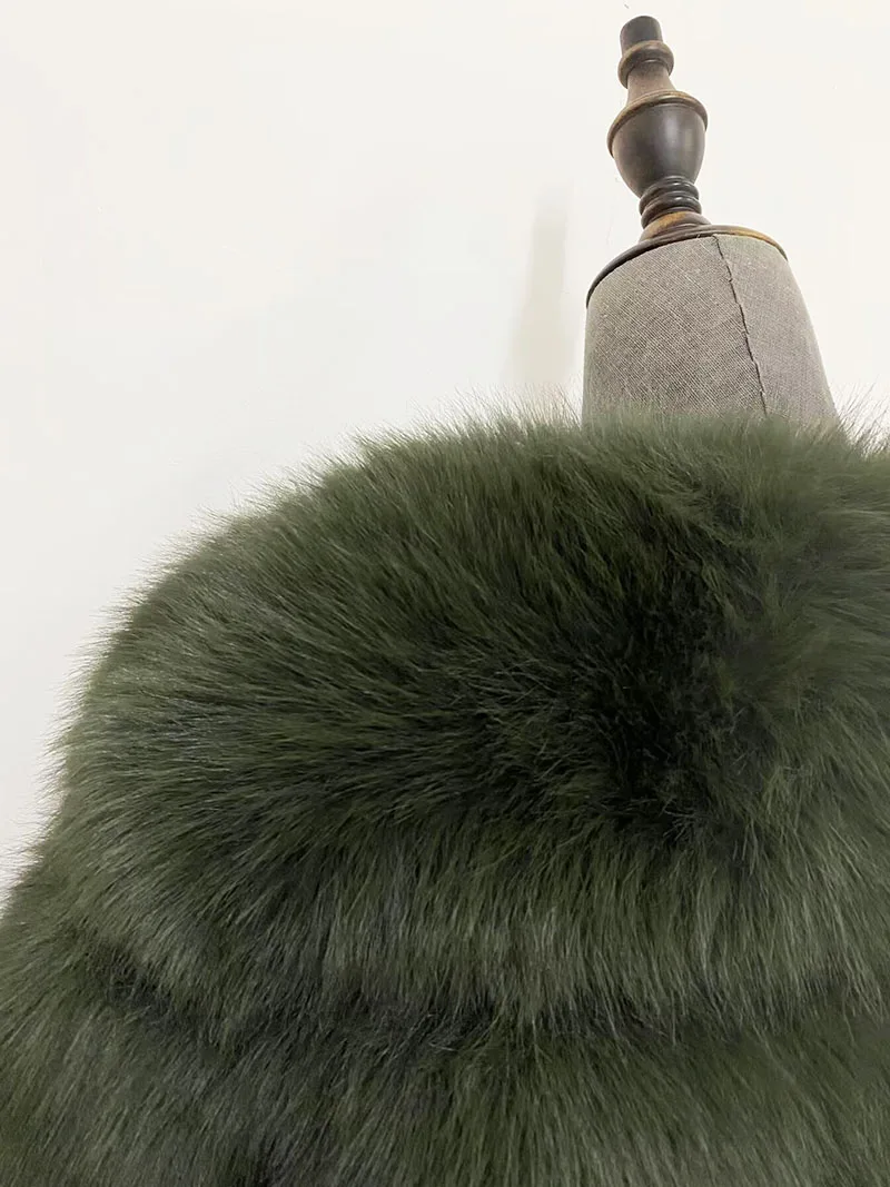 ZADORIN Long Sleeve Faux Fox Fur Coat Women Winter Fashion Thick Warm Fur Coats Outerwear Fake Fur Jacket Woman Clothing