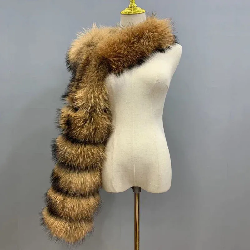 KUCLUT 2025 New Autumn Winter Spliced Contrast Color Faux Fur Coat For Women High Quality Long Sleeve Shawl Jacket Female 1A1142