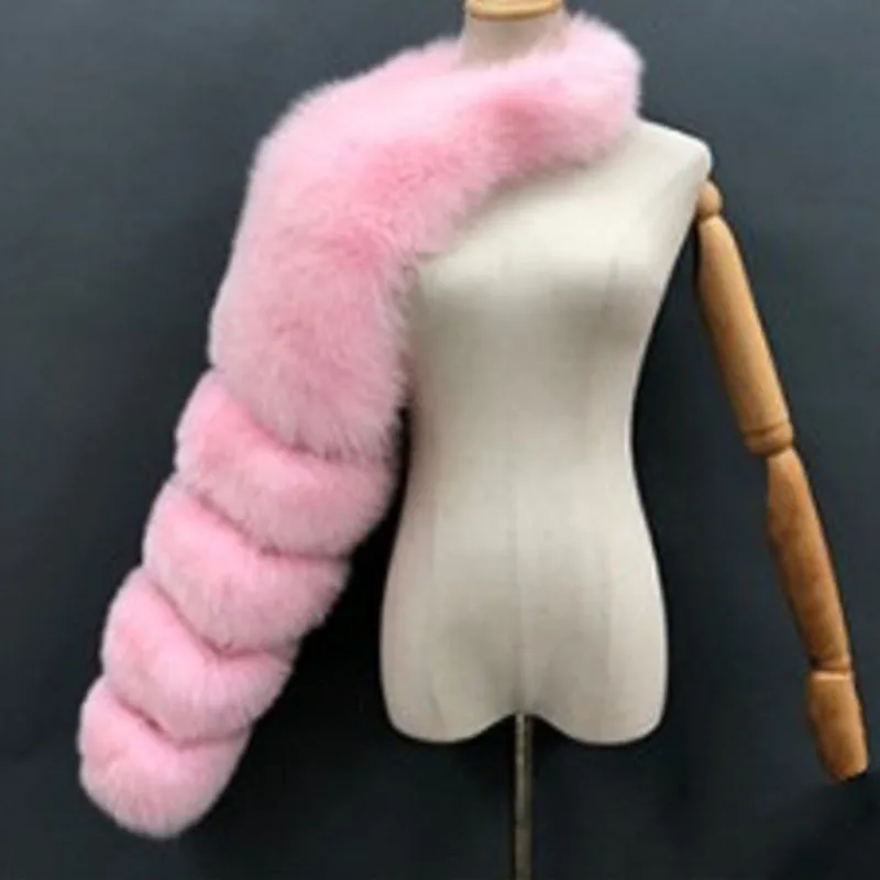 KUCLUT 2025 New Autumn Winter Spliced Contrast Color Faux Fur Coat For Women High Quality Long Sleeve Shawl Jacket Female 1A1142