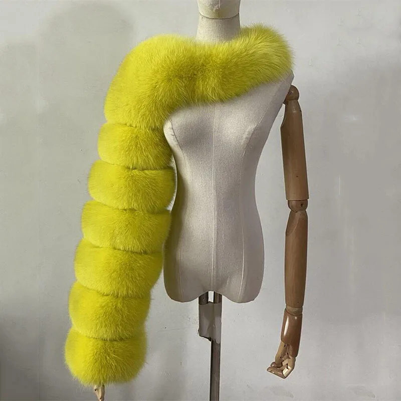 KUCLUT 2025 New Autumn Winter Spliced Contrast Color Faux Fur Coat For Women High Quality Long Sleeve Shawl Jacket Female 1A1142