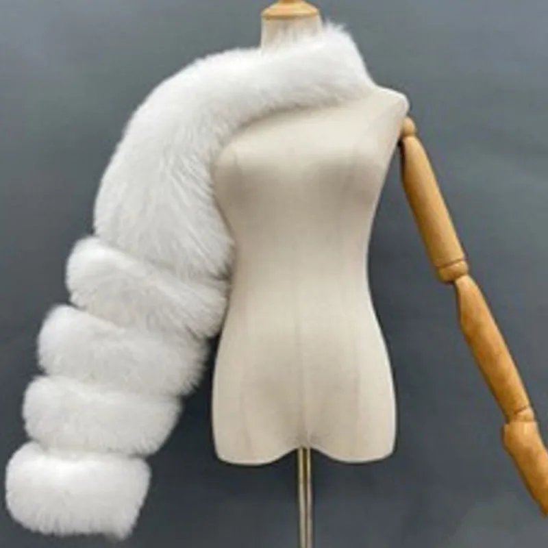 KUCLUT 2025 New Autumn Winter Spliced Contrast Color Faux Fur Coat For Women High Quality Long Sleeve Shawl Jacket Female 1A1142
